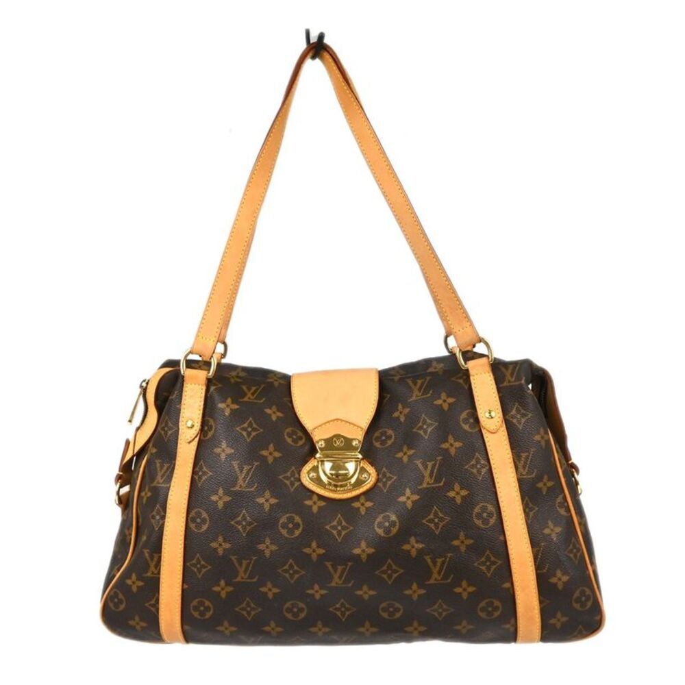 Louis Vuitton Stresa Monogram Canvas Brown Canvas Handbag